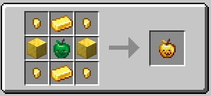 Рецепт крафта Золотое яблоко