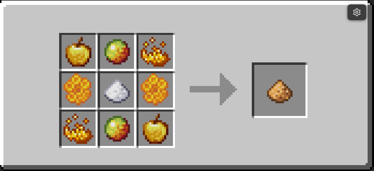 Крафт волшебного порошка